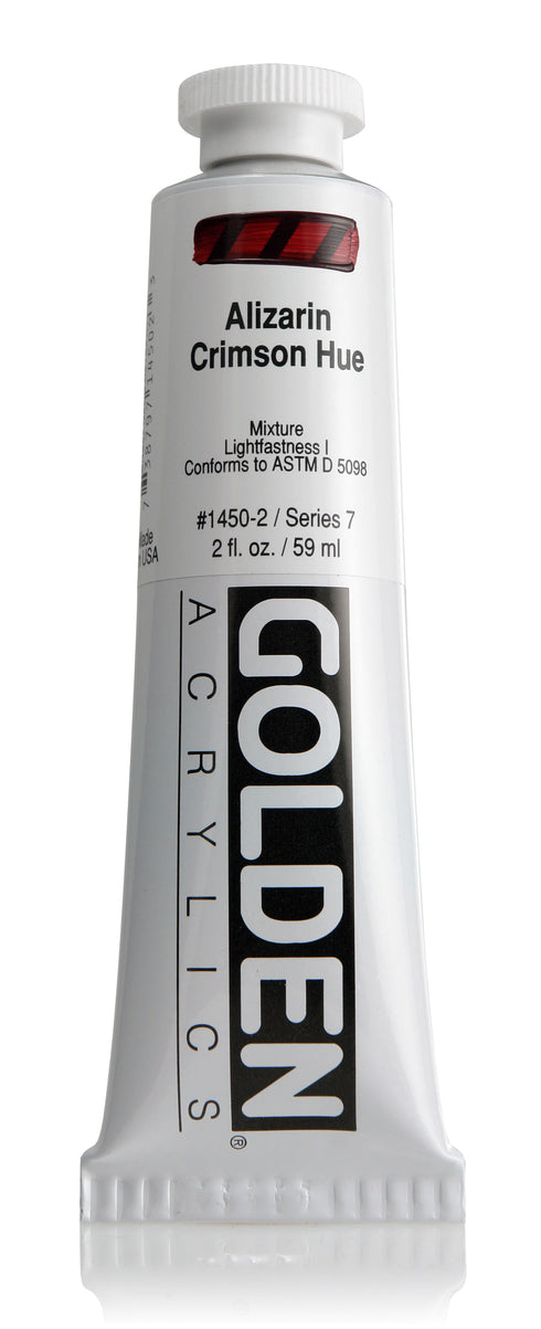 HB ACRYLIC PAINT  ALIZARIAN CRIMS HUE 2OZ